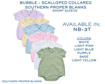 Bubble- Scalloped Collared Custom