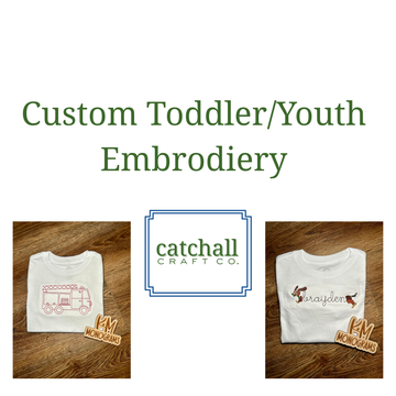 Everyday Custom Embroidery | Personalized Shirt for Kids & Adults