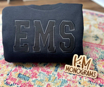 ICU Embroidered- Custom Embroidered Name